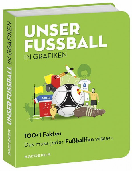 Baedeker 100+1 Fakten. Das muss jeder Fußballfan wissen: UNSER FUSSBALL IN GRAFIKEN