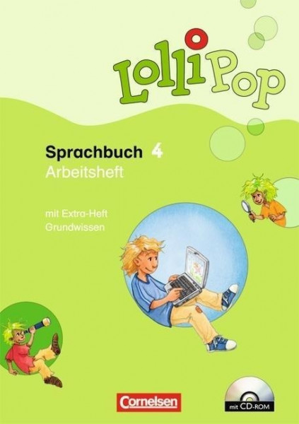 LolliPop Sprachbuch 4. Schuljahr. Arbeitsheft mit CD-ROM