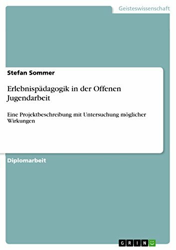 Erlebnispädagogik in der Offenen Jugendarbeit: Eine Projektbeschreibung mit Untersuchung möglicher Wirkungen