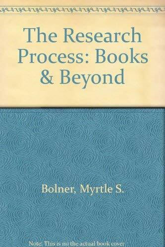 The Research Process: Books & Beyond
