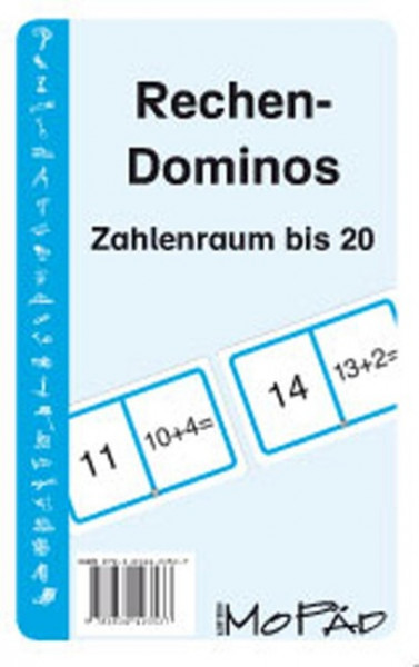 Rechen-Dominos. Zahlenraum bis 20