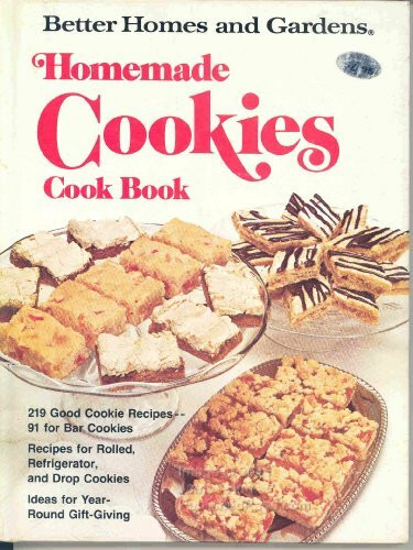 Better Homes And Gardens Homemade Cookies Cook Book