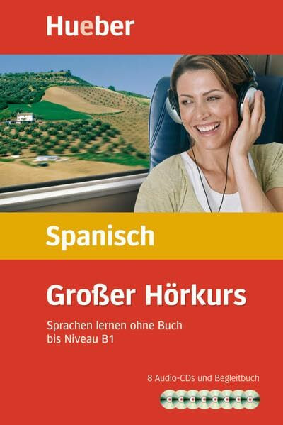 Großer Hörkurs Spanisch: Sprachen lernen ohne Buch / Paket