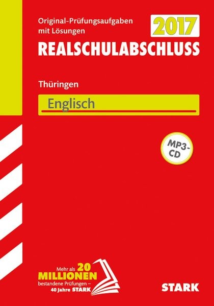 STARK Abschlussprüfung Regelschule Thüringen - Englisch Realschulabschluss, mit MP3-CD