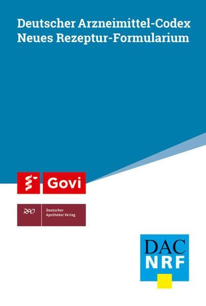 Deutscher Arzneimittel-Codex® / Neues Rezeptur-Formularium® (DAC/NRF) – DVD-ROM-Version: Ergänzung zum amtlichen Arzneibuch (Govi)