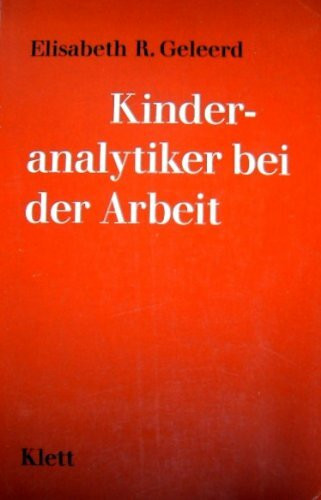 Kinderanalytiker bei der Arbeit