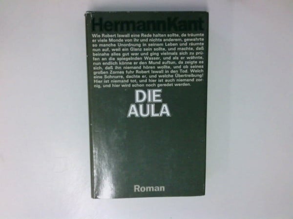 Die Aula. Roman
