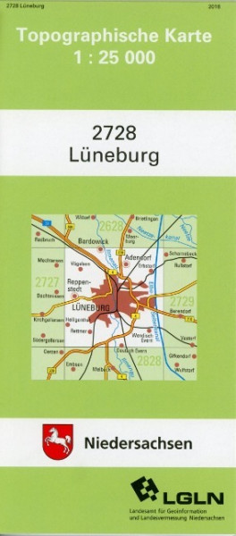 Lüneburg 1 : 25 000. (TK 2728/N)