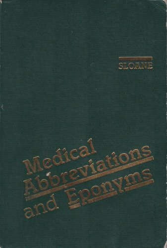 Medical Abbreviations and Eponyms