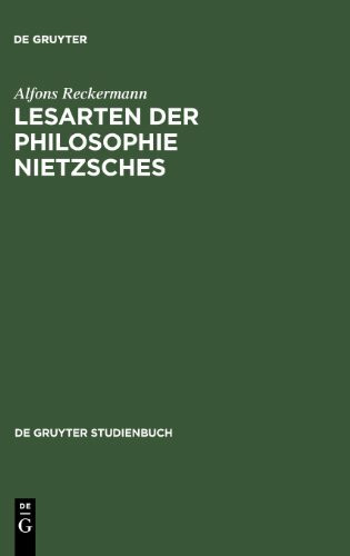 Lesarten der Philosophie Nietzsches: Ihre Rezeption und Diskussion in Frankreich, Italien und der angelsächsischen Welt. 1960-2000 (De Gruyter Studienbuch)