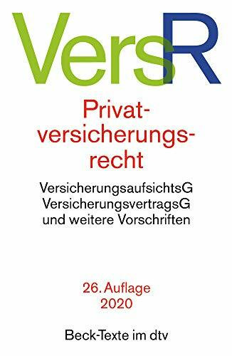 Privatversicherungsrecht (Beck-Texte im dtv)